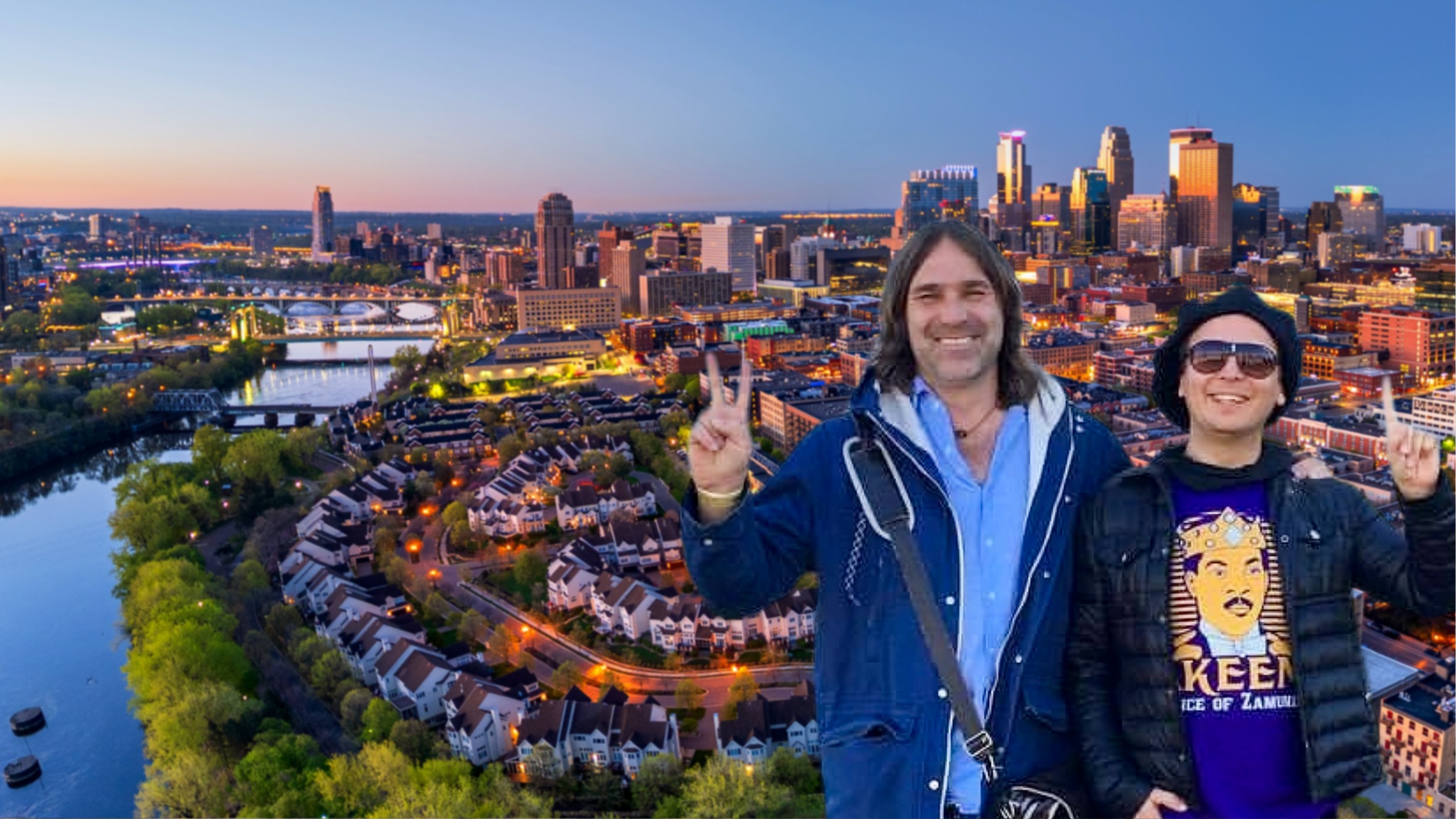 Prince-pilegrimsreise til Minneapolis med Christer Falck og Petter Aagaard